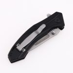 OEM folding knives 5Cr satin blade anodized aluminum handle steel ball bearing fast open LS-2568