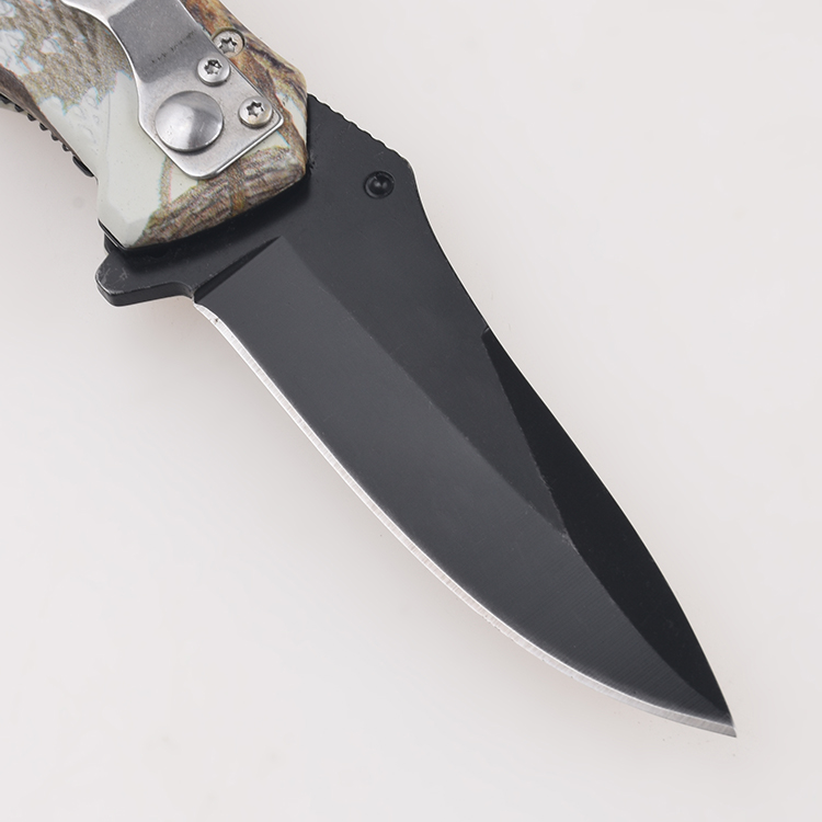 OEM folding knives 3D printing cladding handle handle black blade wire cutter inlayed FR-0504