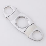 Cigar cutter 420J2 blade steel satin handle spot stock XJ-1011 s03