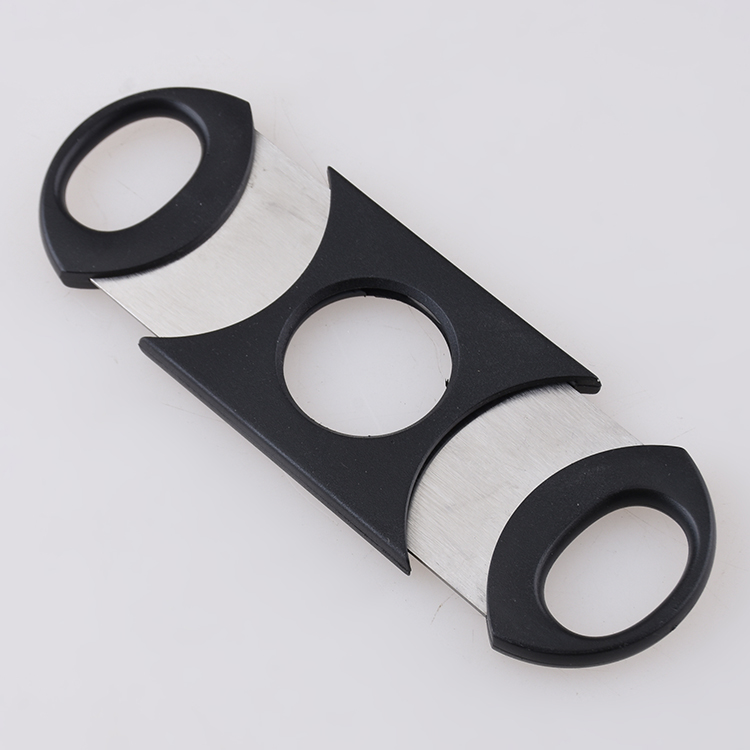 Cigar cutter ABS handle 420J2 blade spot stock XJ-1006 s03