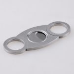 Cigar cutter stainless steel satin handle 420J2 blade stock XJ-1015 s06