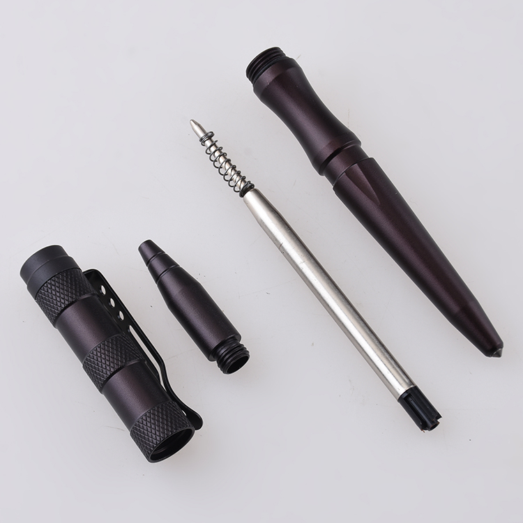 Ferramenta caneta tática em alumínio anodizado MG-MPL-008 s06