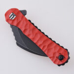 DC01D Scythe 154CM blackwash red G10 s10