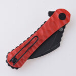 DC01D Scythe 154CM blackwash red G10 s11