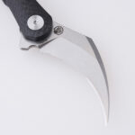 DC01J Scythe 154CM serrated stonewash carbon fiber s07