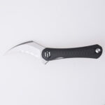 DC01J Scythe 154CM serrated stonewash carbon fiber s08