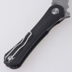 DC01N Scythe 154CM serrated stonewash carbon fiber s06