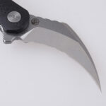 DC01N Scythe 154CM serrated stonewash carbon fiber s07