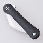 DC01N Scythe 154CM serrated stonewash carbon fiber s11