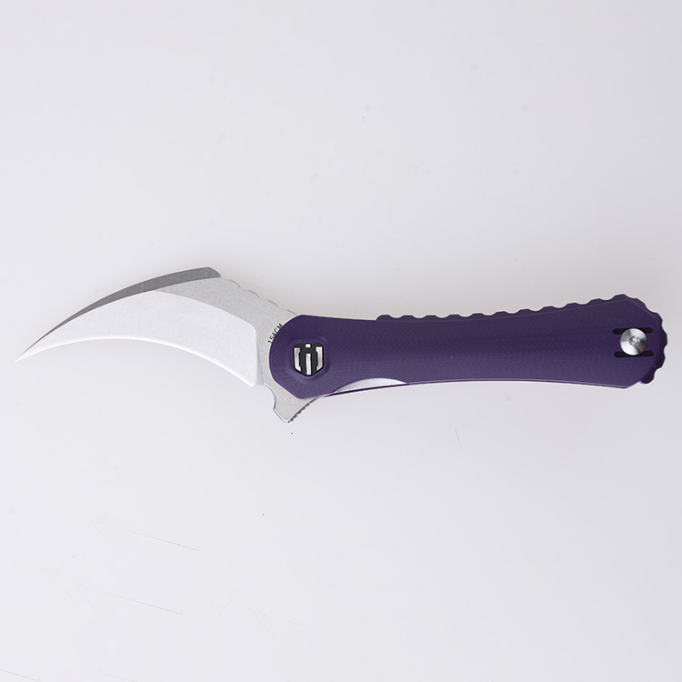 DC01O Scythe 154CM stonewash purple G10 unisex s08