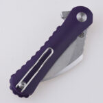 DC01O Scythe 154CM stonewash purple G10 unisex s11