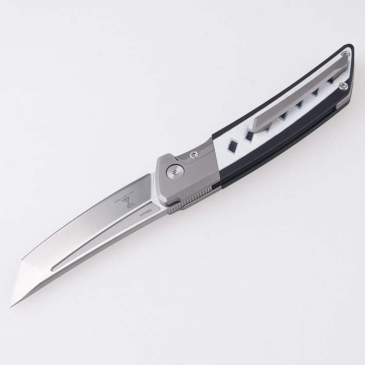 JJ01A Shieldon Kitsune 154CM titanium G10 handle s03