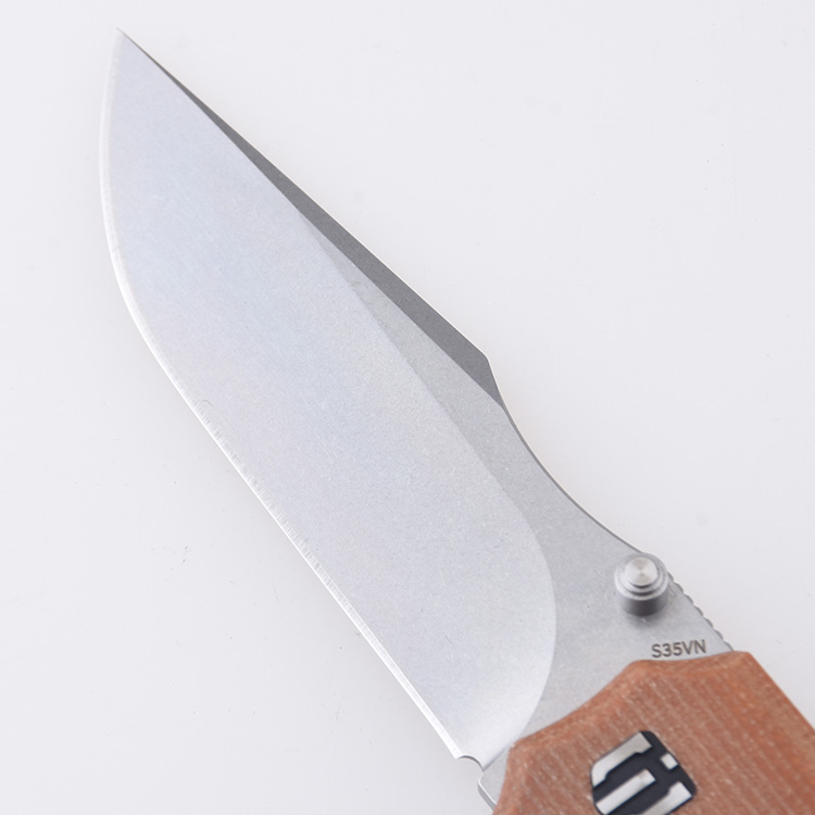 MC01A Shieldon Val S35VN Micarta titanium wave opener s03