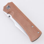 MC01A Shieldon Val S35VN Micarta titanium wave opener s09