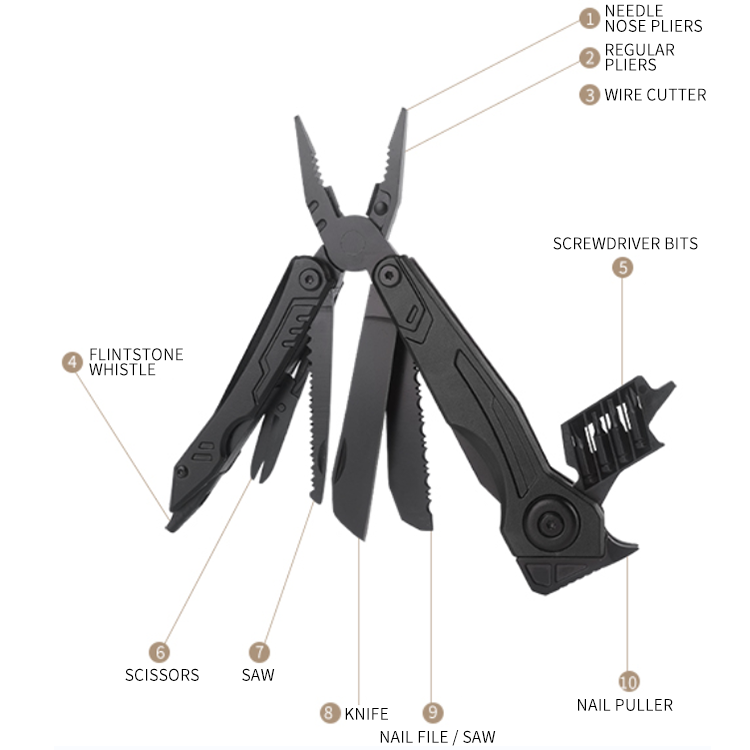 MC-KA-101DP Multi-pliers 10-in-1 stock wholesale s17