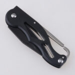 XH-2502 folding knife low price carabiner tool light size s08