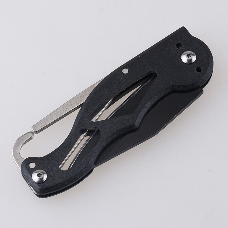 XH-2505 folding knife carabiner spring black light weight s09