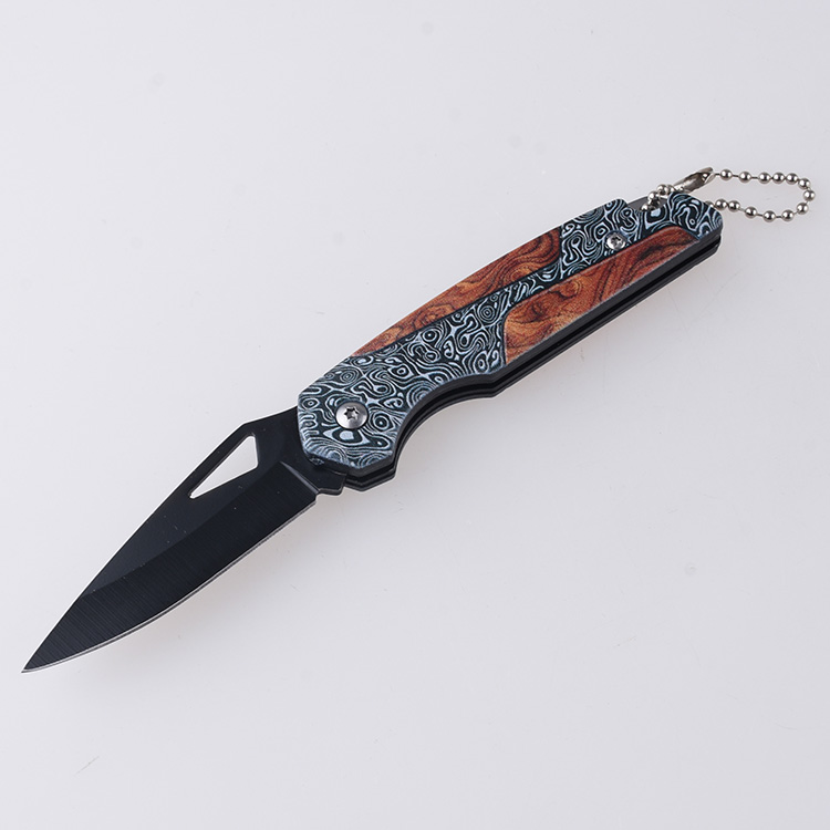 HU-2506 folding knife 3D printing low price blister card package s03