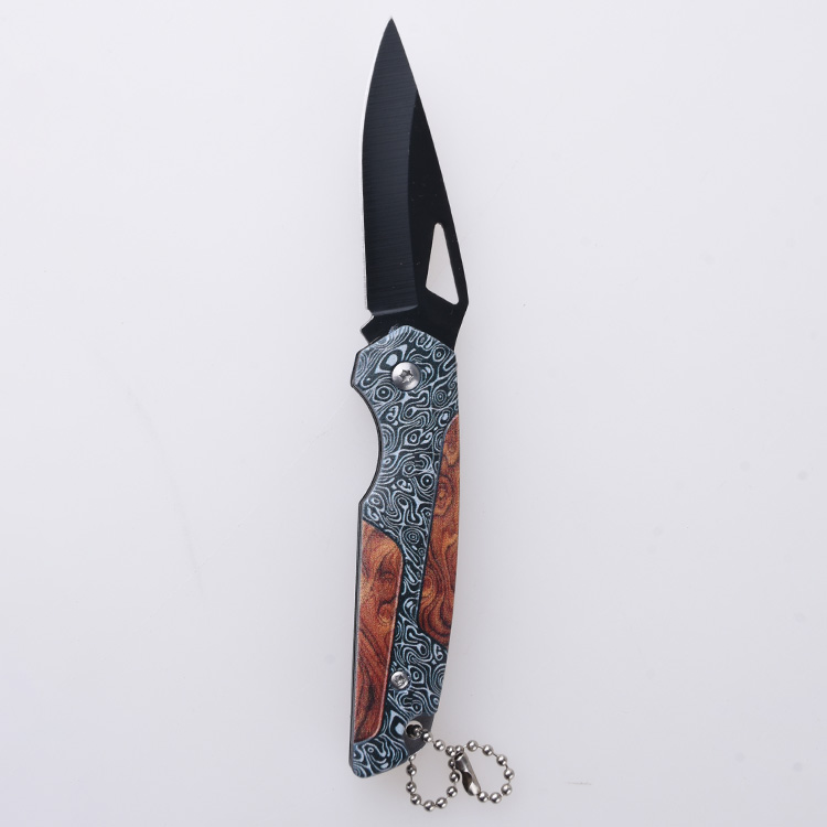 HU-2506 folding knife 3D printing low price blister card package s10