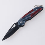 HU-2507 folding knife 3D printing low price blister card package s03