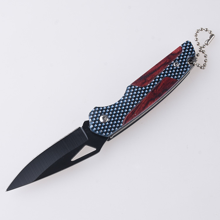 HU-2507 folding knife 3D printing low price blister card package s04