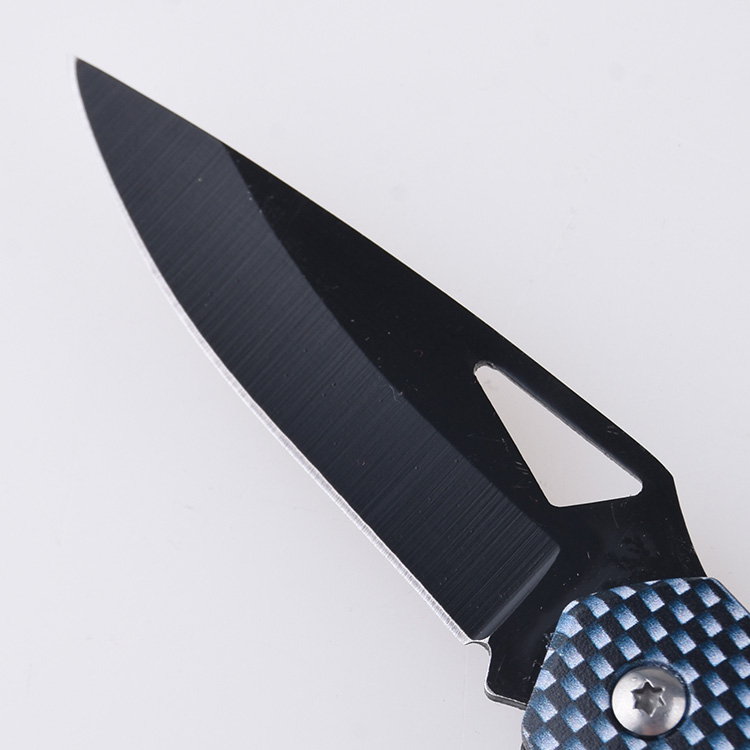 HU-2507 folding knife 3D printing low price blister card package s05