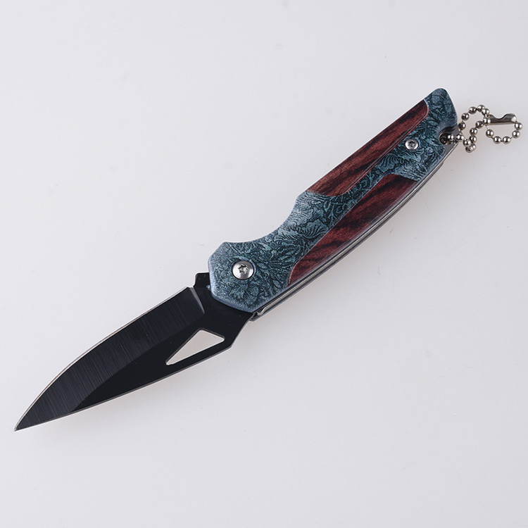 HU-2508 folding knife 3D printing low price blister card package s04