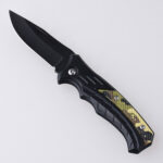 HU-2511 folding knife 3D printing low price blister card package s02