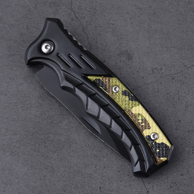 HU-2511 folding knife 3D printing low price blister card package s12