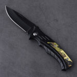 HU-2511 folding knife 3D printing low price blister card package s13