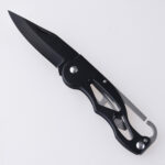 HU-2512 folding knife stainless steel carabiner wholesale s04