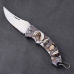 HU-2526 folding knife 3D printing wholesale stock s02