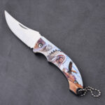 HU-2527 folding knife 3D printing wholesale stock s02