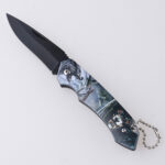 HU-2529 folding knife wholesale 3D printing cheap price s04