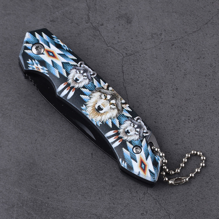 HU-2530 folding knife wholesale 3D printing cheap price s01