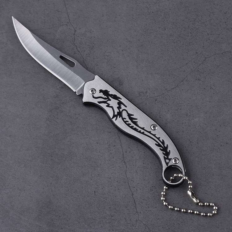 Stock folding knife low price stainless steel HU-2502 s02