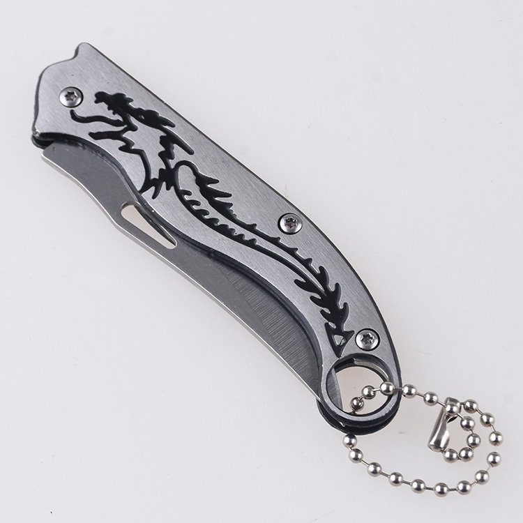 Stock folding knife low price stainless steel HU-2502 s12