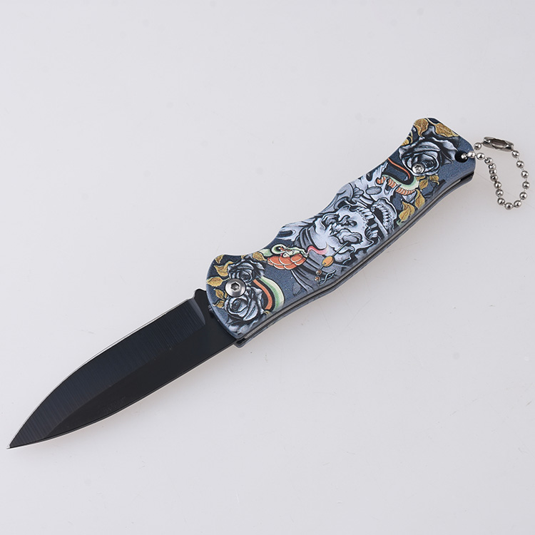 HU-2533 folding knife PP handle 3D printing wholesale s04