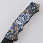 HU-2533 folding knife PP handle 3D printing wholesale s06