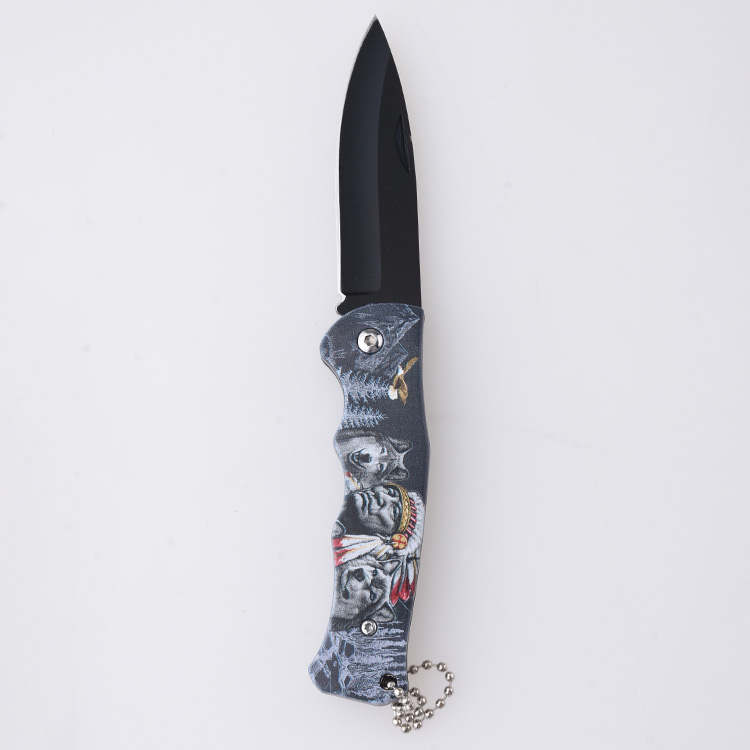 HU-2534 folding knife PP handle 3D printing wholesale s07