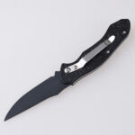 HU-2535 folding knife PP green wood handle wholesale source s03