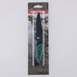 HU-2535 folding knife PP green wood handle wholesale source s08