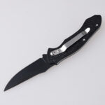 HU-2538 folding knife PP blue wood handle wholesale source s03