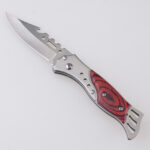 HU-2539 folding knife steel wood handle wholesale low price s01