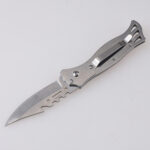 HU-2539 folding knife steel wood handle wholesale low price s03