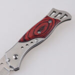 HU-2539 folding knife steel wood handle wholesale low price s05