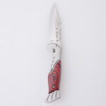 HU-2539 folding knife steel wood handle wholesale low price s07