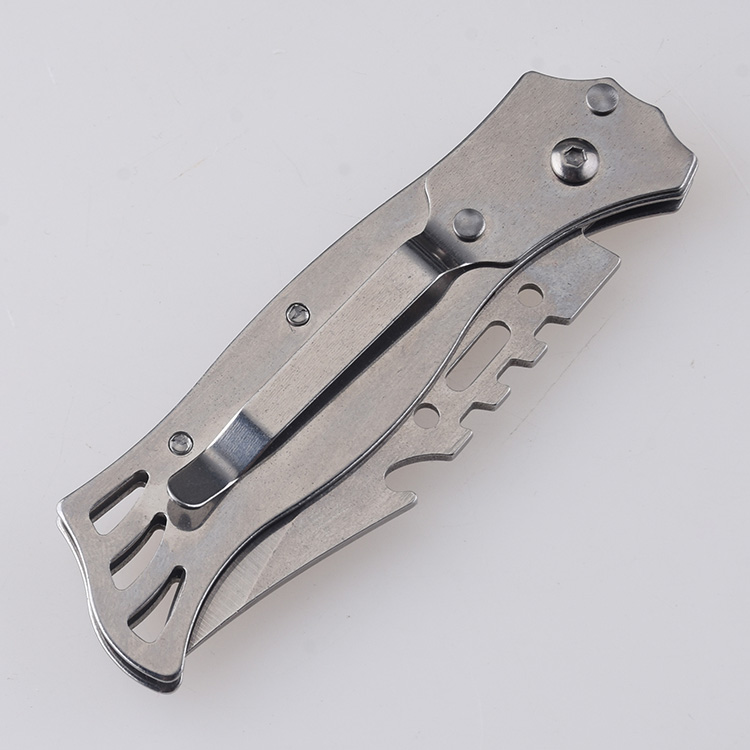 HU-2539 folding knife steel wood handle wholesale low price s10