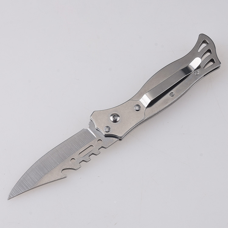 HU-2541 folding knife steel wood handle wholesale low price s03