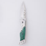 HU-2542 folding knife steel wood handle wholesale low price s07